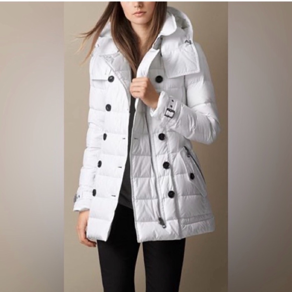 Women's White Puffer Coat